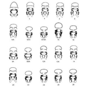 CLAMP SIN ALA IVORY 27N