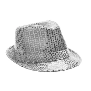 Sombrero Lentejuelas Plata