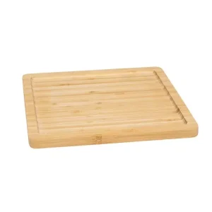 Plato de Bambú Rio Cuadrado 25x25cm