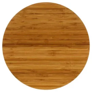 Bandeja Giratoria de Bambú 35cm
