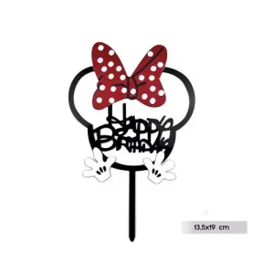 Topper Tarta Happy Bday Lazo