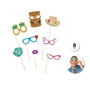 Set Photocall Tropical 8pcs