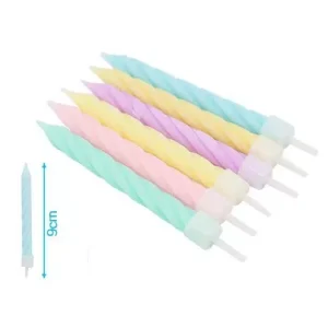 Velas Cumpleaños 6pcs