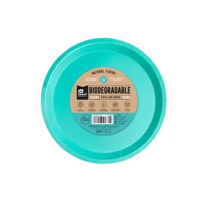 Hiper – Platos llanos de color biodegradable | Hechos de cartón Ø20,5cm