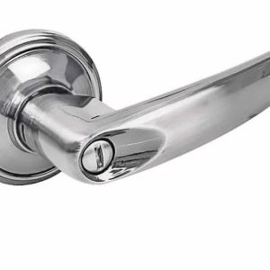 Manija Tubular Tipo Taos Lock LT730B Niquel Satinado