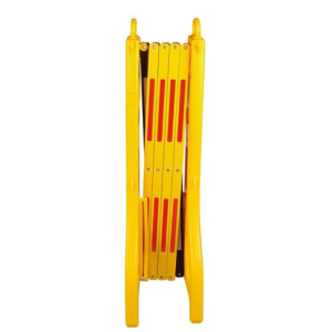 VALLA AMARILLA EXTENSIBLE PLÁSTICA 2’5M