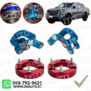 KIT DE ELEVACION ALZAS DE SUSPENSION NISSAN FRONTIER NAVARA NP300 2015-2022