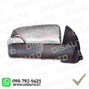 ESPEJO RETROVISOR ELECTRICO COMPLETO NIQUELADO (IZQUIERDO) RH ZXAUTO TERRALORD 2021+