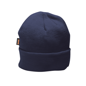 GORRO AZUL MARINO CON FORRO PORTWEST B013