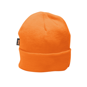 GORRO NARANJA ALTA VISIBILIDAD CON FORRO PORTWEST B013