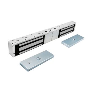 MEC-ECO – Double Electro Magnetic Lock 1200 LBS 12/24 VDC Monitored – MEC-D1200M