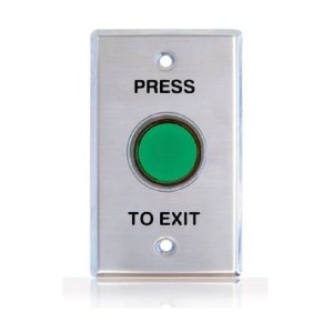 Press to Exit Door Button, 115mm x 70mm – Q-K14DL