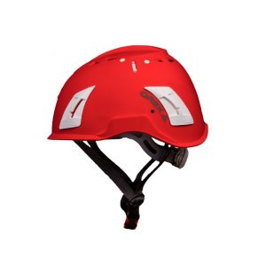 CASCO IRUDEK OREKA ROJO (PARA TRABAJOS EN ALTURA)