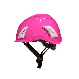 CASCO IRUDEK OREKA ROSA (PARA TRABAJOS EN ALTURA)