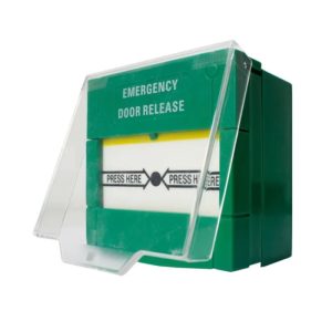 Resettable Emergency Exit Release Button Green, 86mm x 86mm x 50mm – Q-K3RG